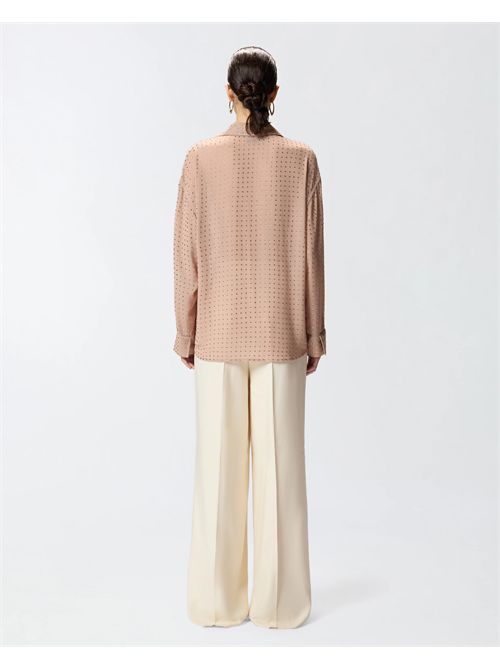 Camicia in georgette con strass PINKO | 106259A32X/Q24